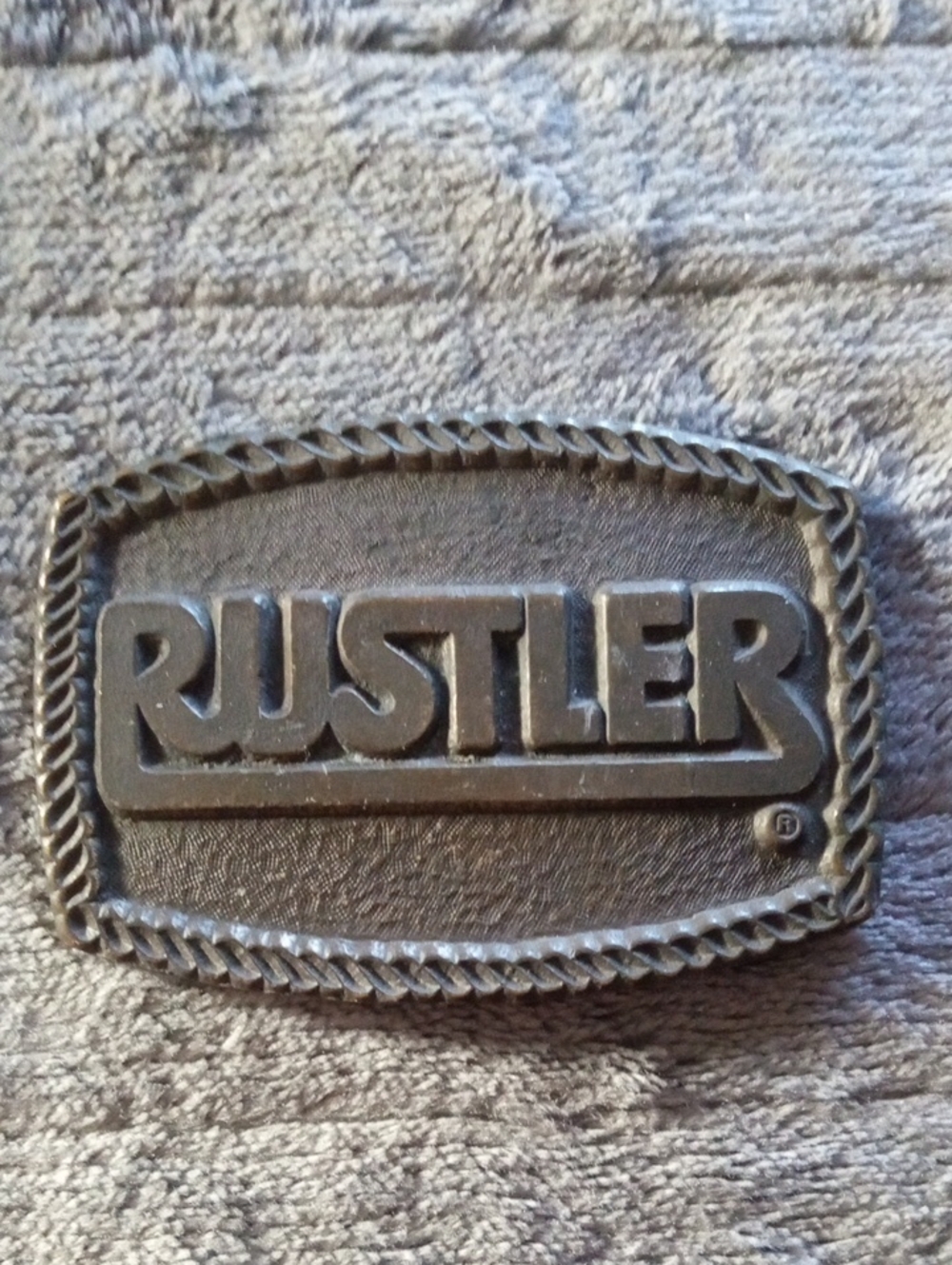 Rustler Vintage Belt Buckle